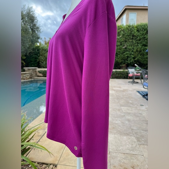 🌺Lilly Pulitzer Fuchsia Tunic - CrissCross Back - Picture 4 of 6